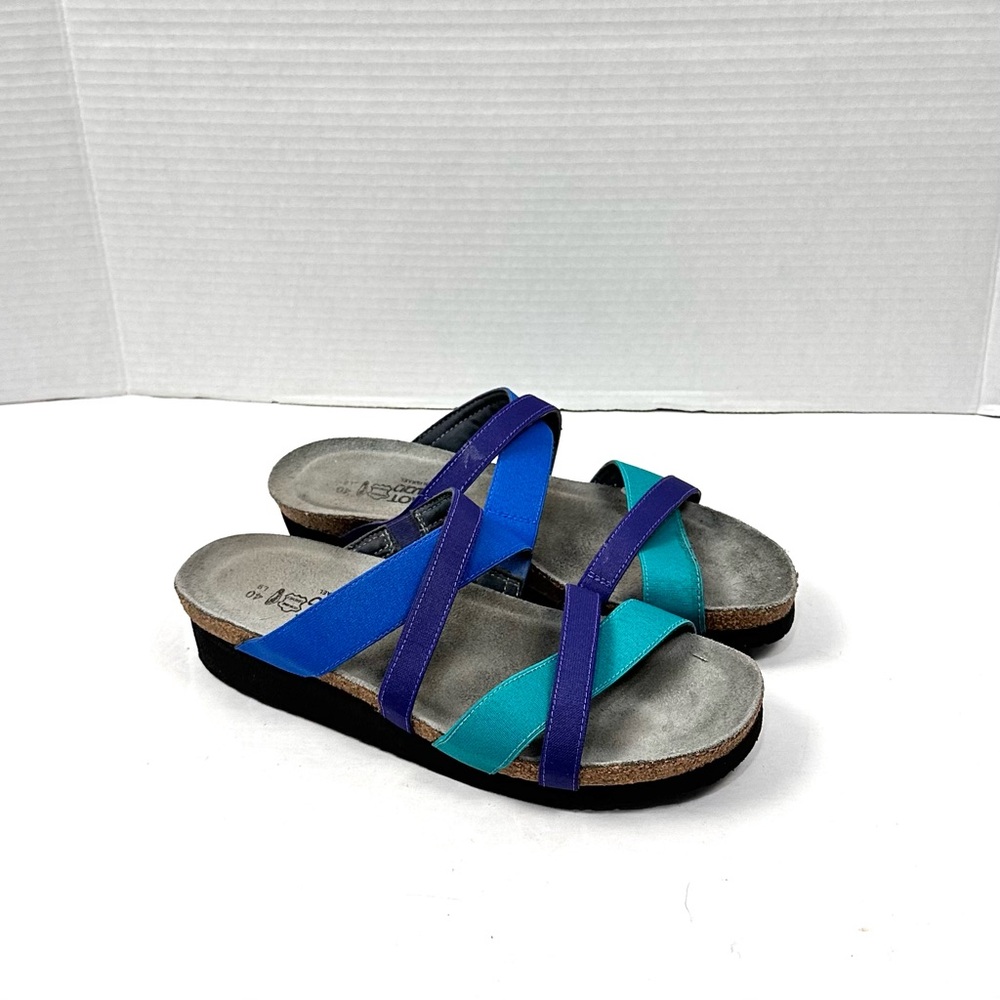 NAOT Roxanna Strappy Slide Sandal Sz 9
